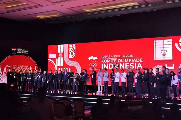 NOC Indonesia Holds Annual Member Meeting with Olympic Gold Medals Ceremony