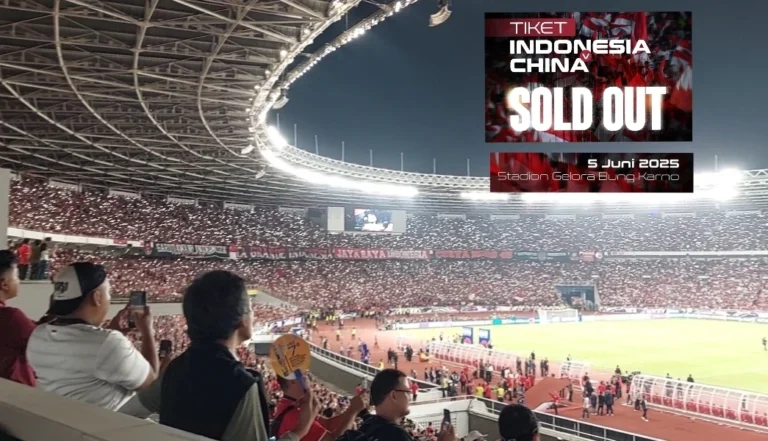 Tiket Indonesia vs China Habis Terjual, Media China Waspadai Atmosfer GBK