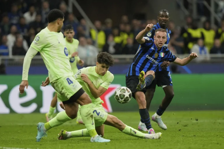 Inter Milan Barcelonani yengib, uy rekordini saqlab qoldi