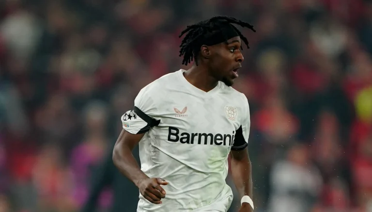 Liverpul Bayer Leverkuzen himoyachisi Jeremi Frimpongning transferini tezlashtirmoqda