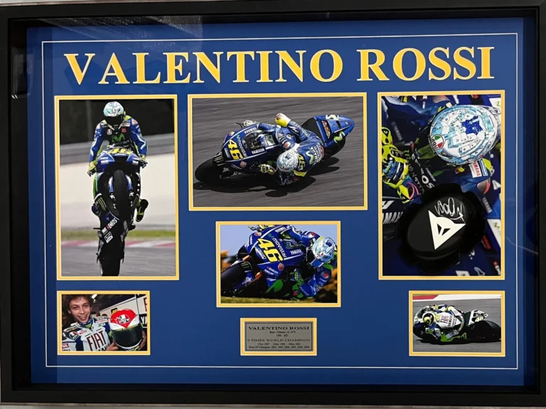 Valentino Rossi o’zining birinchi rasmiy memorabilia kolleksiyasini ishga tushirdi