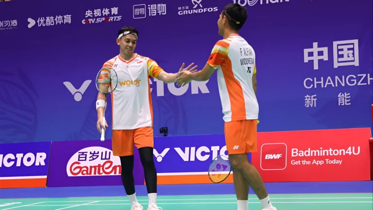 Fajar/Rian Lolos ke Babak Kedua Singapore Open 2025