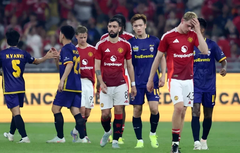 Manchester United Tumbang dari ASEAN All-Stars di Laga Persahabatan