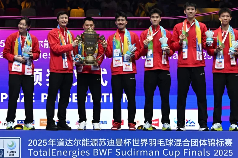 China Raih Gelar ke-14 Sudirman Cup Usai Kalahkan Korea Selatan