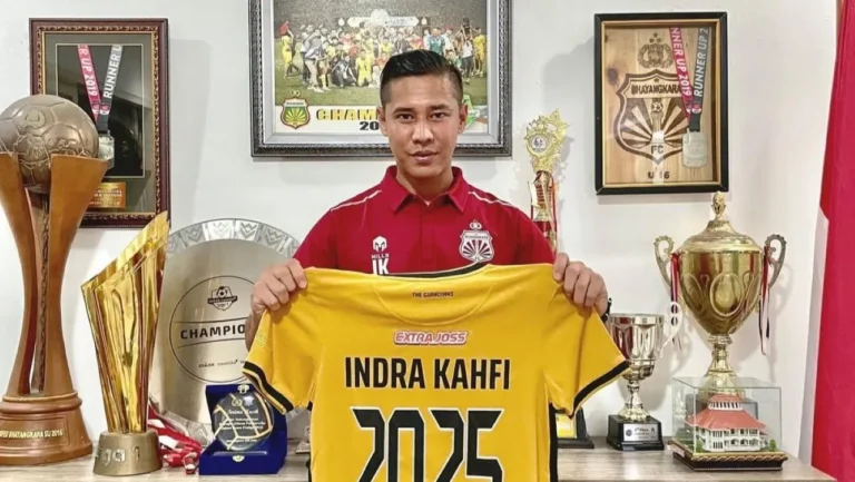 Indra Kahfi Umumkan Pensiun dari Sepak Bola Profesional