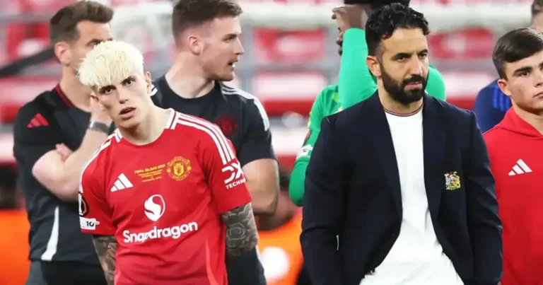 Ruben Amorim Coret Garnacho Usai Final Liga Europa
