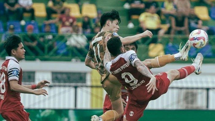 Barito dan Dewa United Imbang 1-1, Morelatto dan Messidoro Cetak Gol
