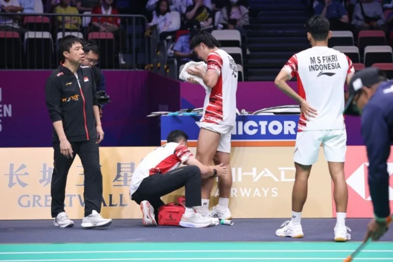Indonesia Kalahkan Denmark, Daniel Marthin Alami Cedera