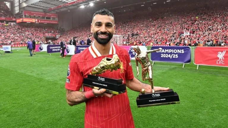 Mohamed Salah Dominasi Liga Inggris 2024-25 dengan 29 Gol