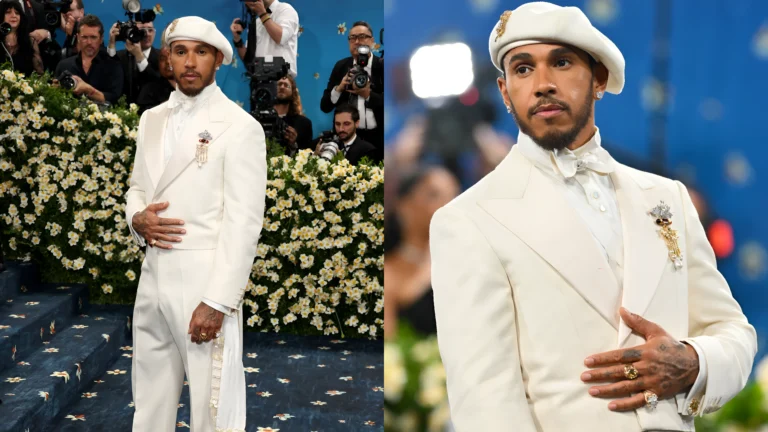 Lewis Hamilton Dazzles as Met Gala Co-chair After Miami GP