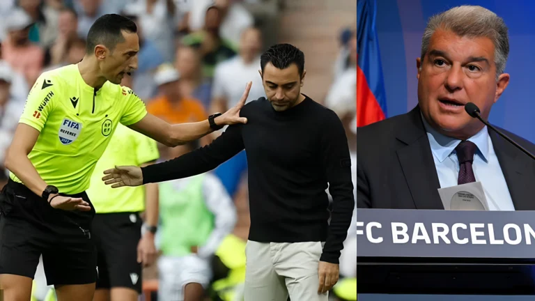 Joan Laporta Kritik Wasit Usai Barcelona Tersingkir dari Liga Champions