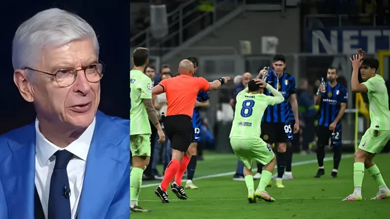 Wenger Kecam Penalti Kontroversial Inter Milan vs Barcelona