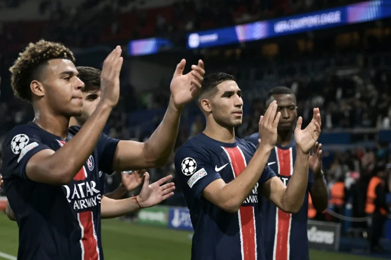 Reuni Hakimi Saat PSG vs Inter di Final Liga Champions Munich