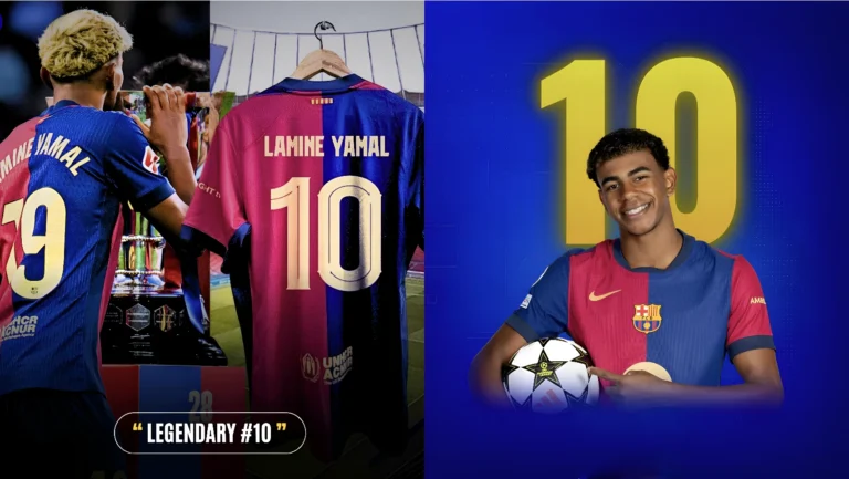 Lamine Yamal akan Kenakan Nomor Legendaris Barcelona