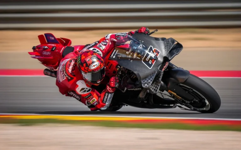 Marc Marquez dan Bagnaia tampil solid di GP Aragon