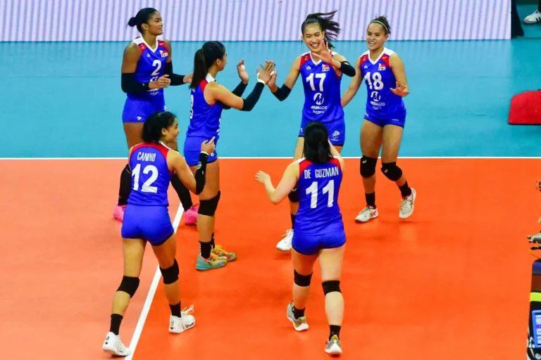 Tim voli putri Filipina kalahkan Kazakhstan di AVC Nations Cup 2025