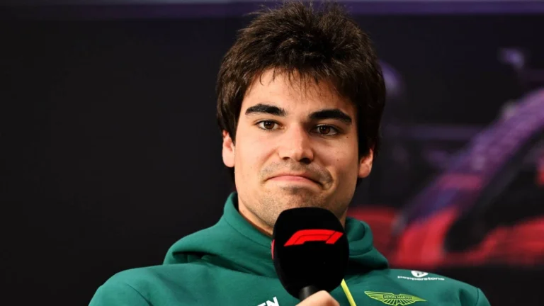 Lance Stroll tampil murung dalam konferensi pers GP Kanada