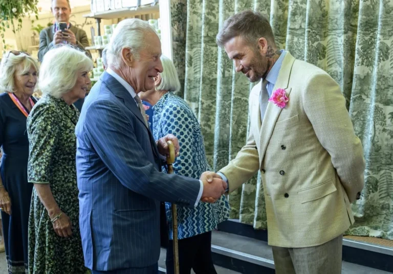 David Beckham Terima Gelar Kesatriaan dari Raja Charles
