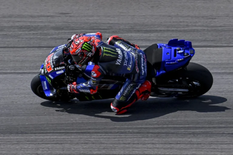Quartararo alami dislokasi bahu saat latihan MotoGP Italia, kembali ke lintasan