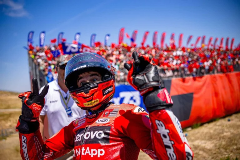 Marc Marquez finishes third in MotoGP Italy practice session