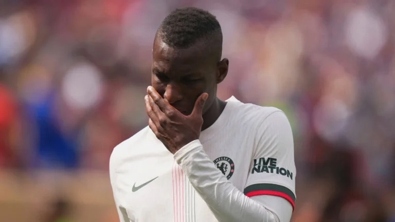 Nicolas Jackson Minta Maaf Usai Kartu Merah di Piala Dunia Antarklub