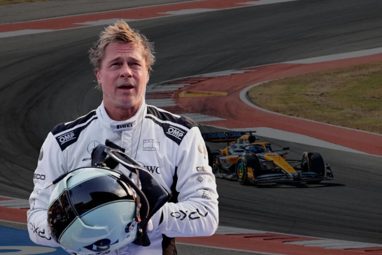 Brad Pitt reaches 197 mph in first McLaren F1 car test