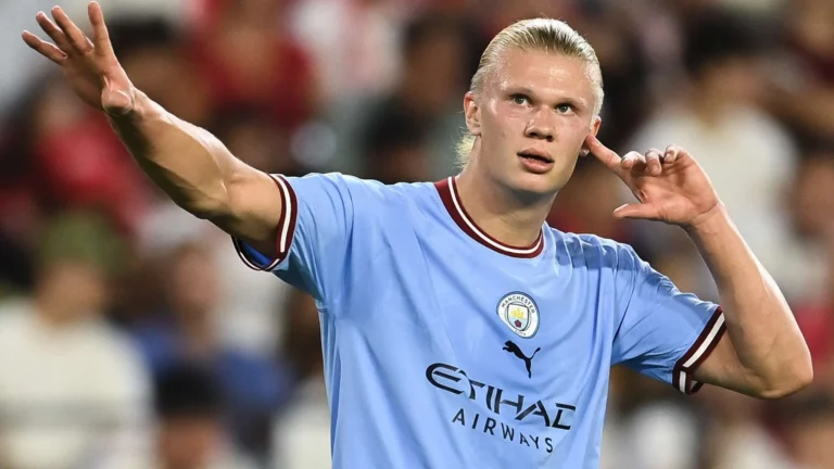 Erling Haaland scores 300th goal as Man City defeat Juventus