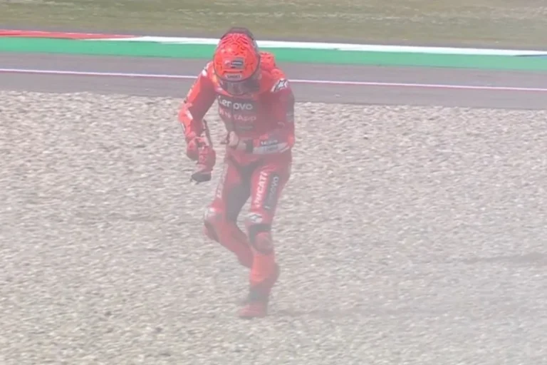 Marc Marquez dominasi FP1 MotoGP Belanda usai alami kecelakaan keras