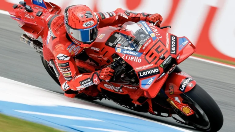 Marc Marquez suffers two crashes during Dutch MotoGP practice sessions