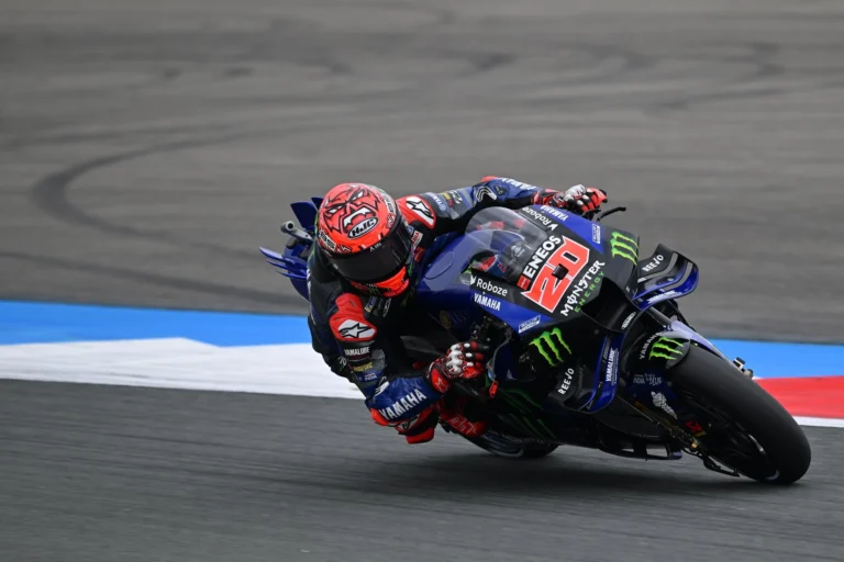 Quartararo dominates FP2 MotoGP Netherlands at Assen Circuit