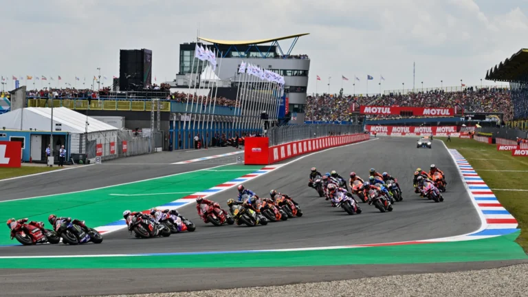 Marc Marquez dominates Dutch MotoGP sprint race at Assen Circuit