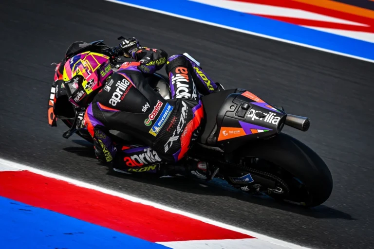 Savadori Tests New Aprilia Components for Bezzecchi at Dutch GP