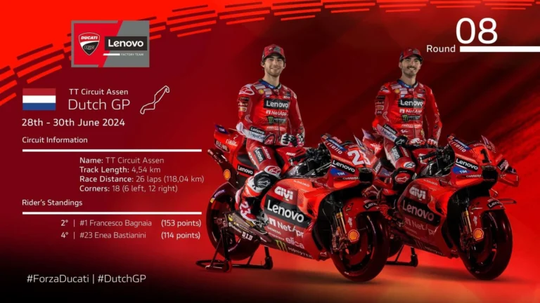Tardozzi praises Marquez’s performance after Ducati’s dominance in Dutch MotoGP