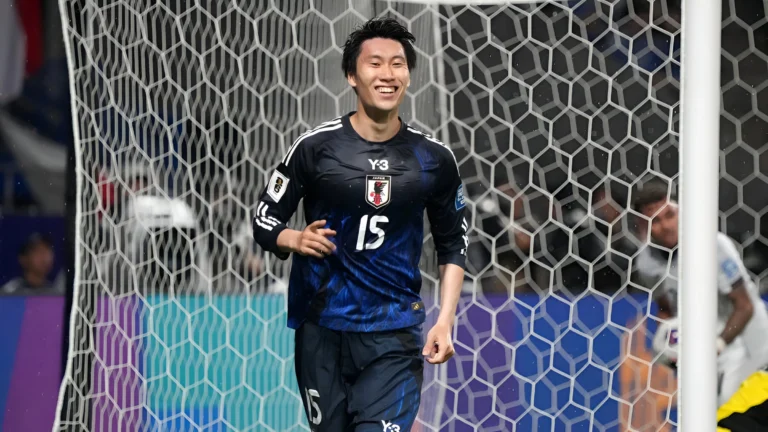Kamada Scores First Brace as Japan Thrashes Indonesia