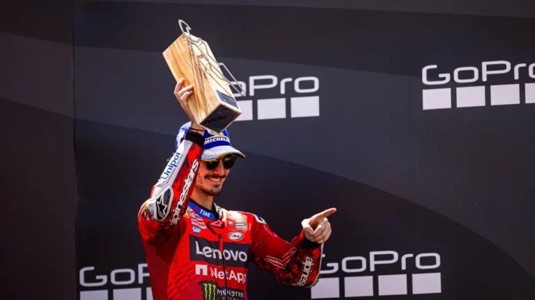 Bagnaia Finally Gets Podium at GP Aragon, Still Under Marquez’s Shadow