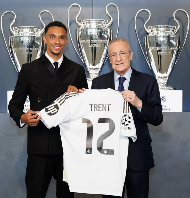 Trent Aleksander-Arnold Real Madridda 12-raqam ostida to’p tepadi