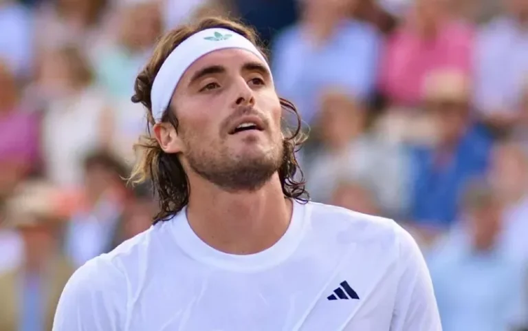 Tsitsipas belidagi muammolar tufayli Uimbldonning birinchi raundida ikki setdan keyin musobaqani tark etdi
