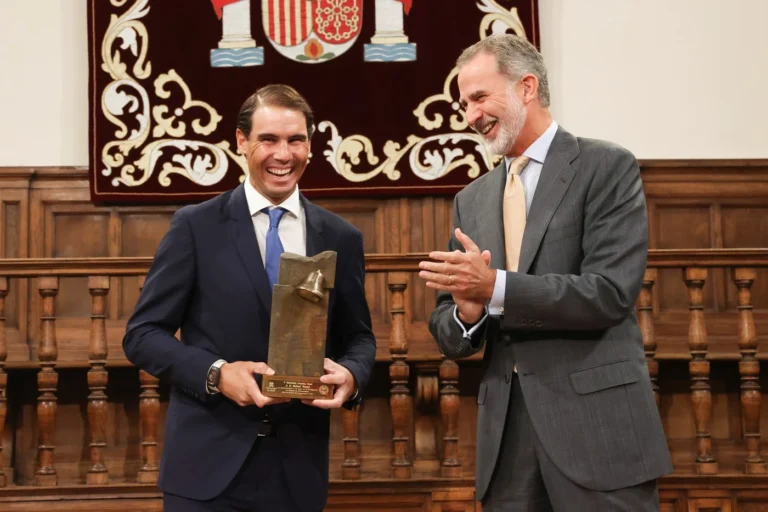 Rafael Nadal Receives Royal Honor as Spain’s King Grants Him Noble Title
