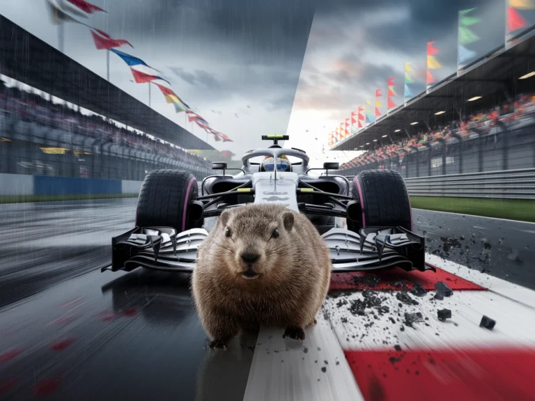 Tabrakan dengan Marmot Rusak Mobil Hamilton di GP Kanada