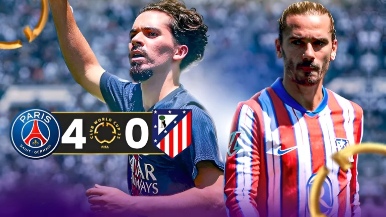 PSG Hancurkan Atlético Madrid 4–0 di Laga Pembuka Piala Dunia Antarklub