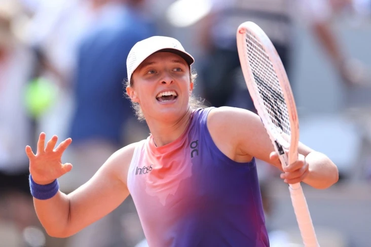 Iga Sviontek WTA-ning eng yaxshi 10 nafar tennischi ustidan karerasidagi 50-g’alabasini qo’lga kiritdi