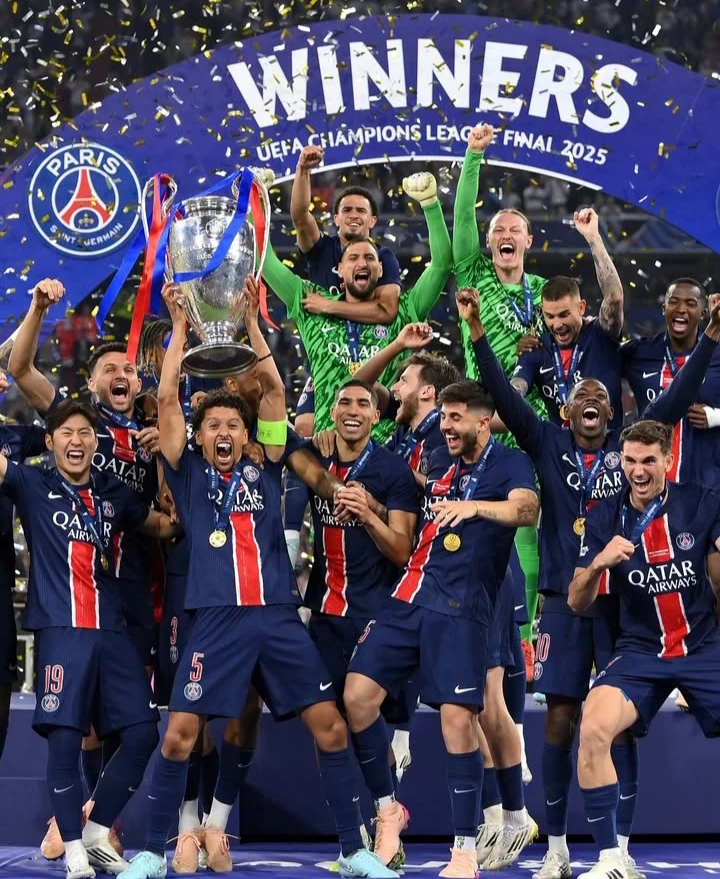 PSG Chempionlar Ligasi finalida Inter Milanni 5:0 hisobida yengib, trebl sohibiga aylandi