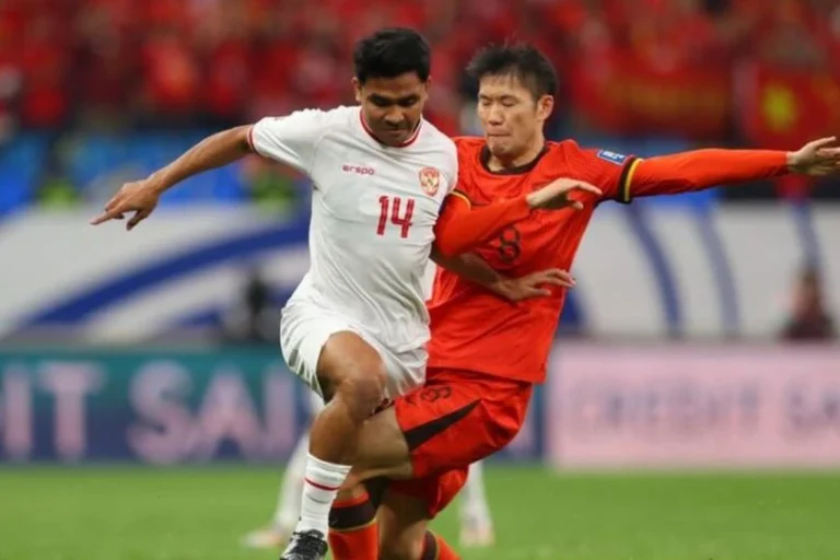 Indonesia Unggul 1-0 atas China di Babak Pertama: Penalti Ole Romeny Jadi Pembeda