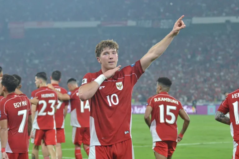 Indonesia Lolos Usai Tundukkan China di Kualifikasi Piala Dunia