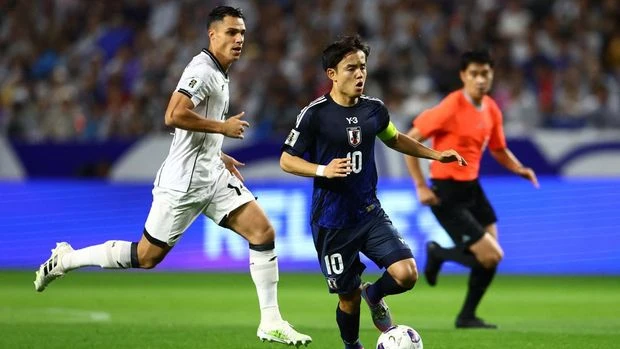 Hasil Pertandingan Jepang VS Indonesia : Samurai Biru Bungkam Garuda 6-0 di Kualifikasi Piala Dunia 2026