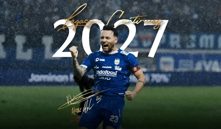 Marc Klok Perpanjang Kontrak bersama Persib Bandung Hingga 2027
