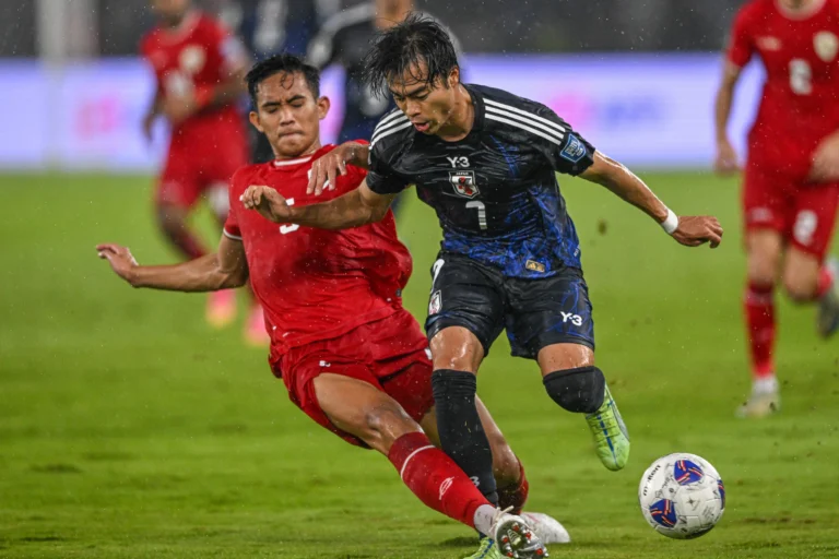 Match Day in Osaka: Indonesia vs Japan