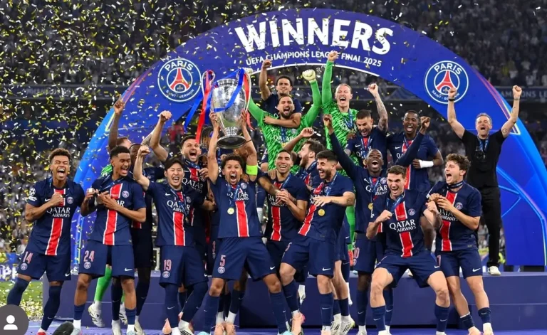 PSG Raih Gelar Liga Champions Pertama Usai Menang 5-0