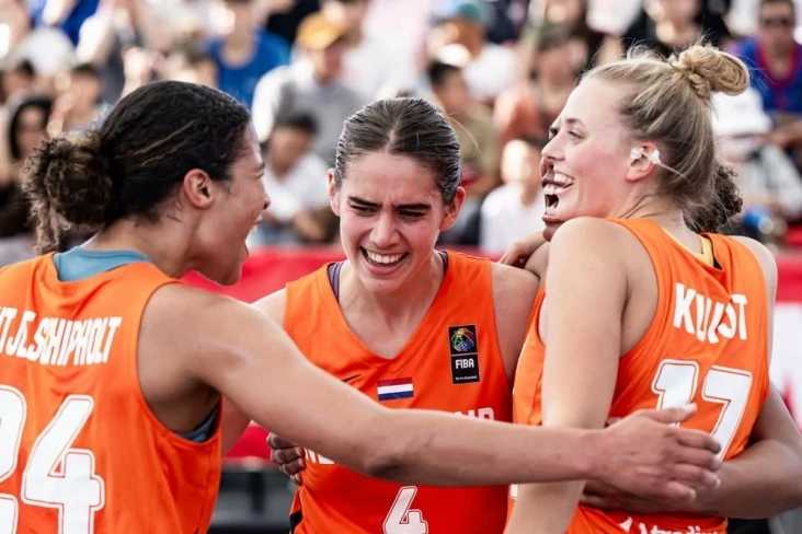 Nederlandiya ayollar terma jamoasi 3×3 basketbol bo‘yicha jahon chempioni hisoblanadi