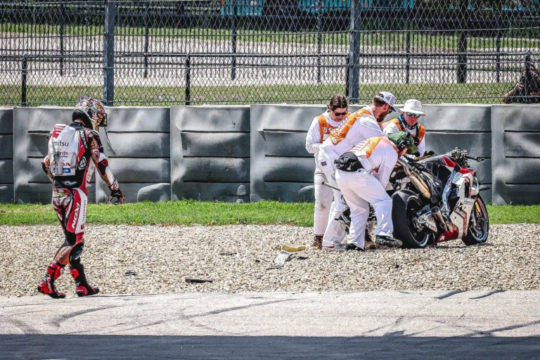 Drama Honda di MotoGP Belanda: Mir terjatuh, Espargaro gagal raih poin